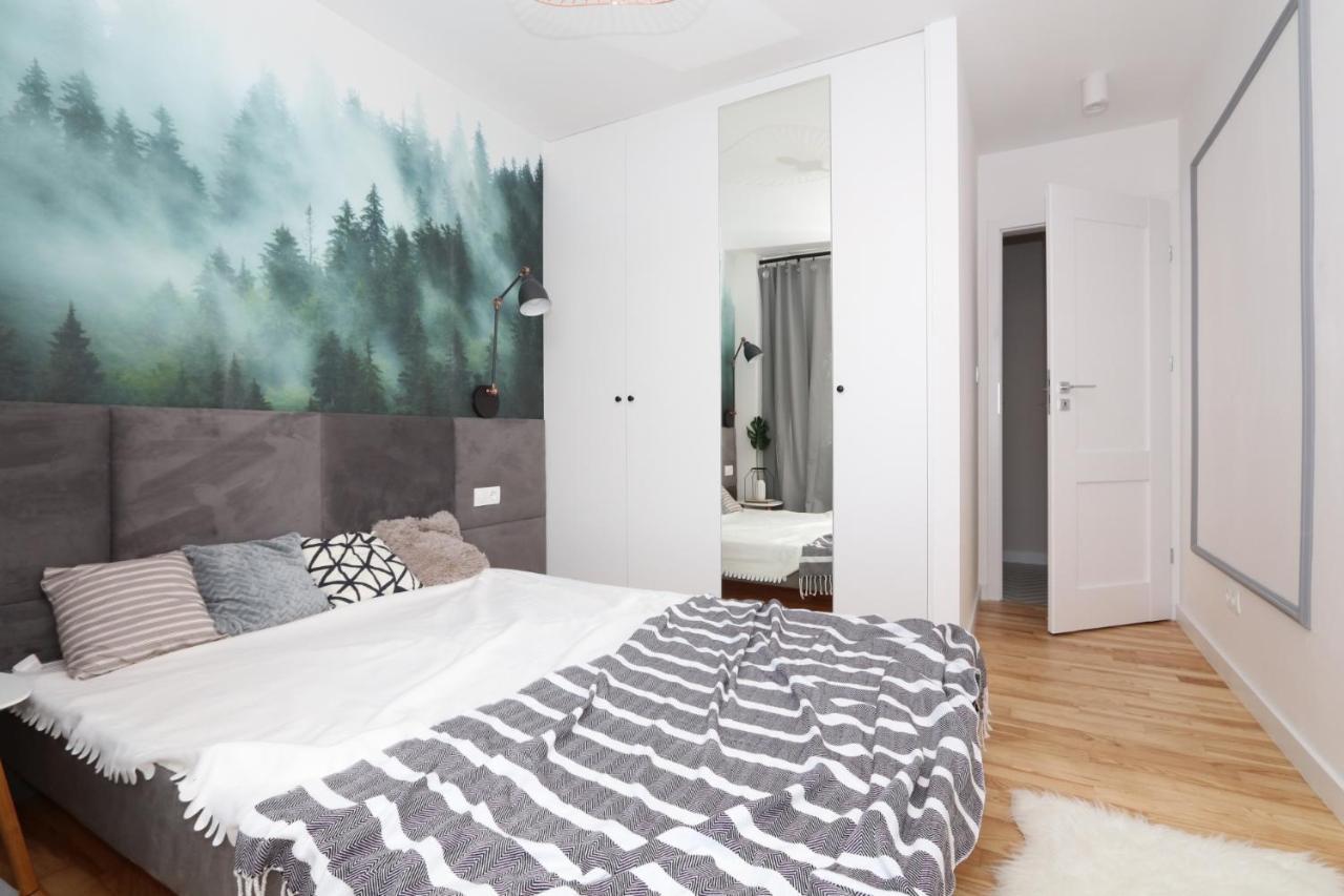 ורשה Romaszewskiego Zoliborz Bedroom Pokoj Metro מראה חיצוני תמונה