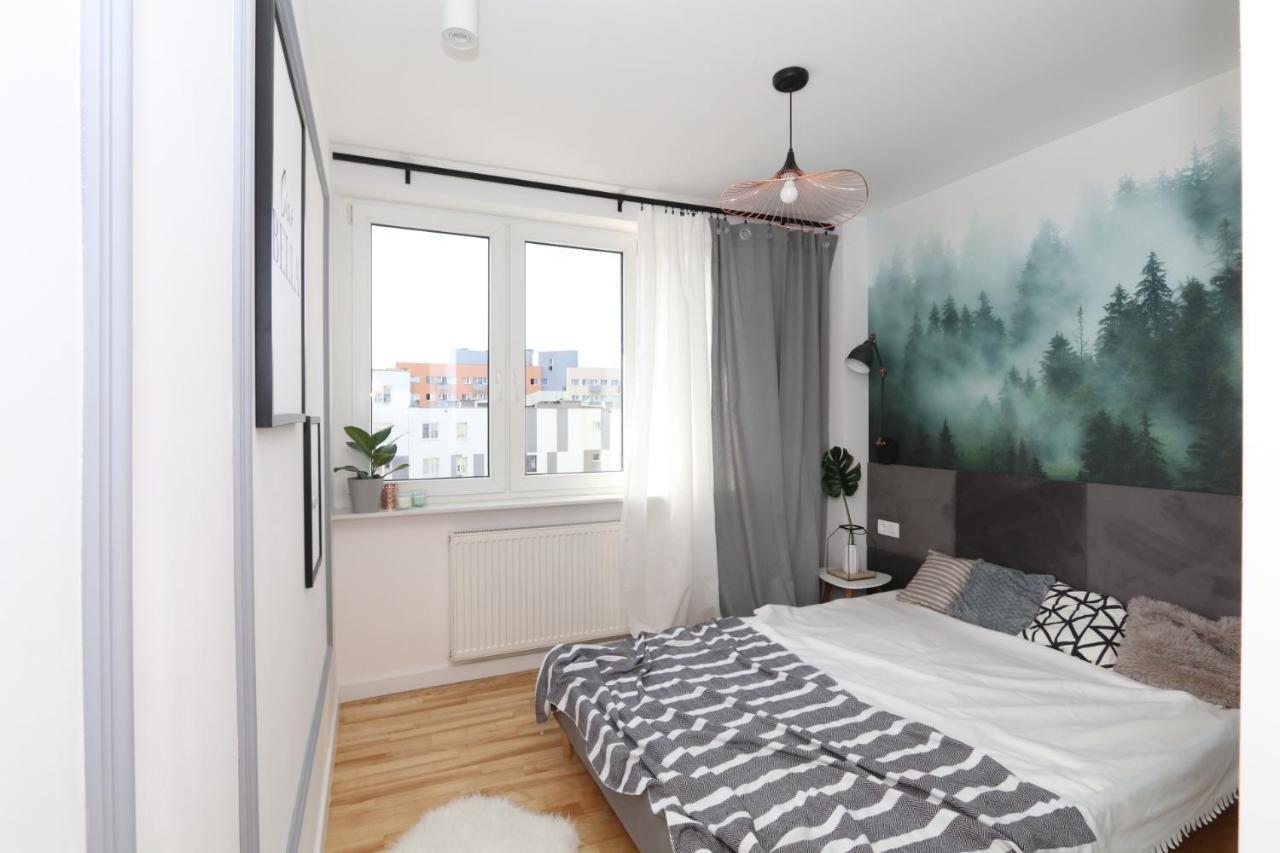 ורשה Romaszewskiego Zoliborz Bedroom Pokoj Metro מראה חיצוני תמונה